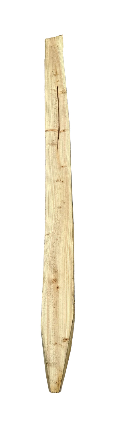 Half Round Split Fence Posts 5ft 6in x 4-5in
