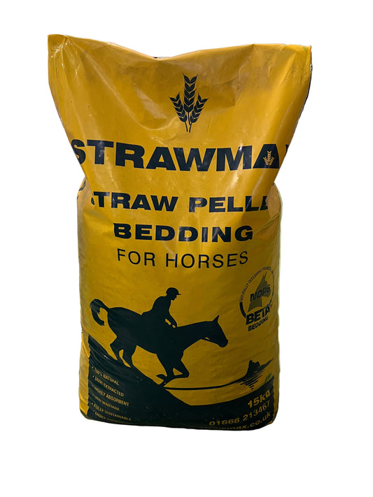 Strawmax Straw Pellet Bedding For Horse & Pony
