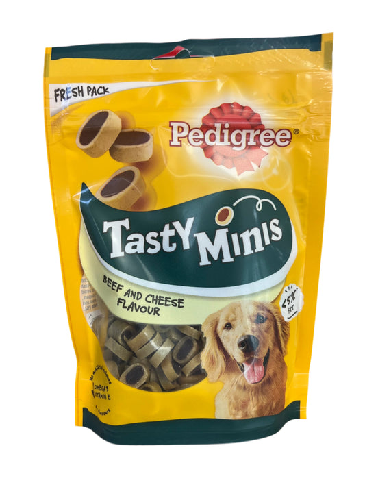 Pedigree Tasty Minis Beef & Cheese Flavour Dog Treats
