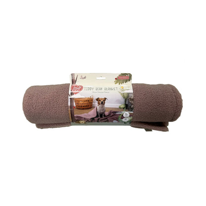 Small Bite Teddy Bear Pet Blanket 150 x 100cm Assorted Colours