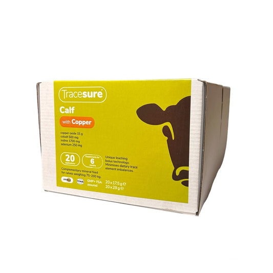 Tracesure CU/I Calf boluses 20 pack