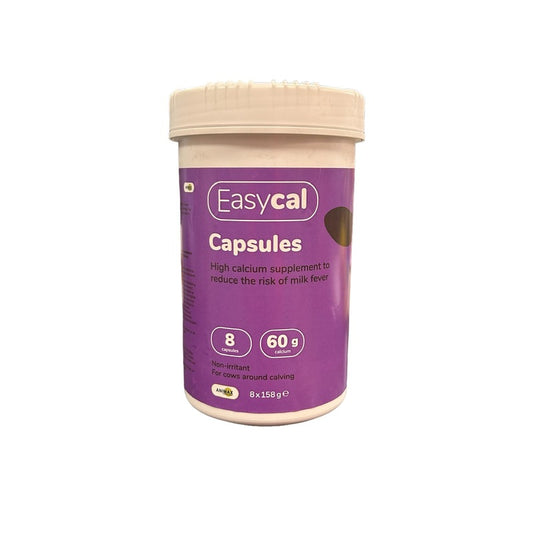 Tracesure Easycal Cattle Calcium Capsules 8 Dose