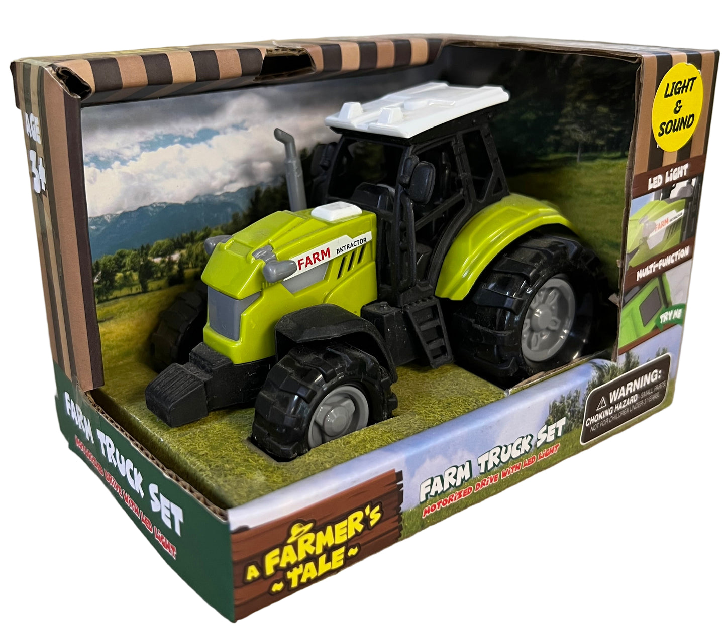 A Farmer's Tale Tractor Motorized Drive With LED Light
