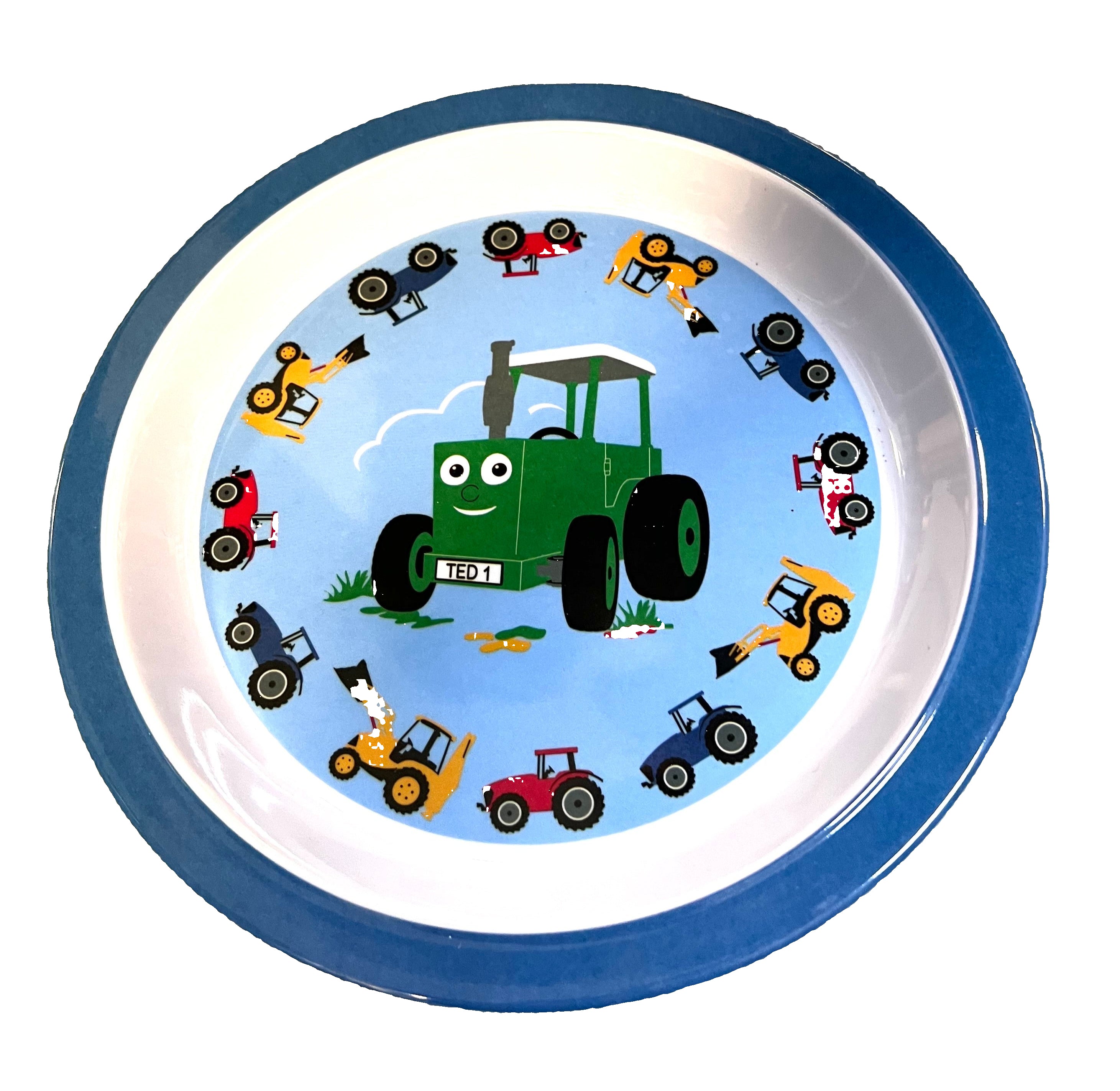 Tractor Ted Machines Children's Melamine Plate – W.E. Jameson & Son Ltd
