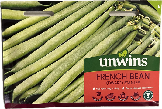 Unwins French Bean (Dwarf) Stanley – Vegetable Seeds