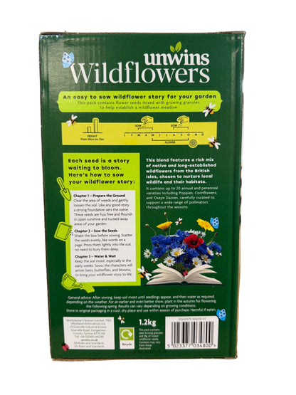 Unwins Wildflowers The Pollinator Seed Blend