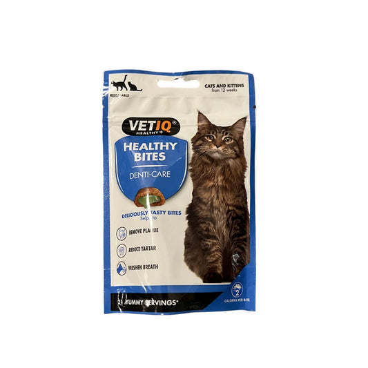 VetIQ Healthy Bites Denti Care Cat Treats