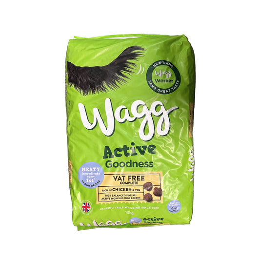 Wagg Active Goodness Chicken & Veg Dog Food 12kg