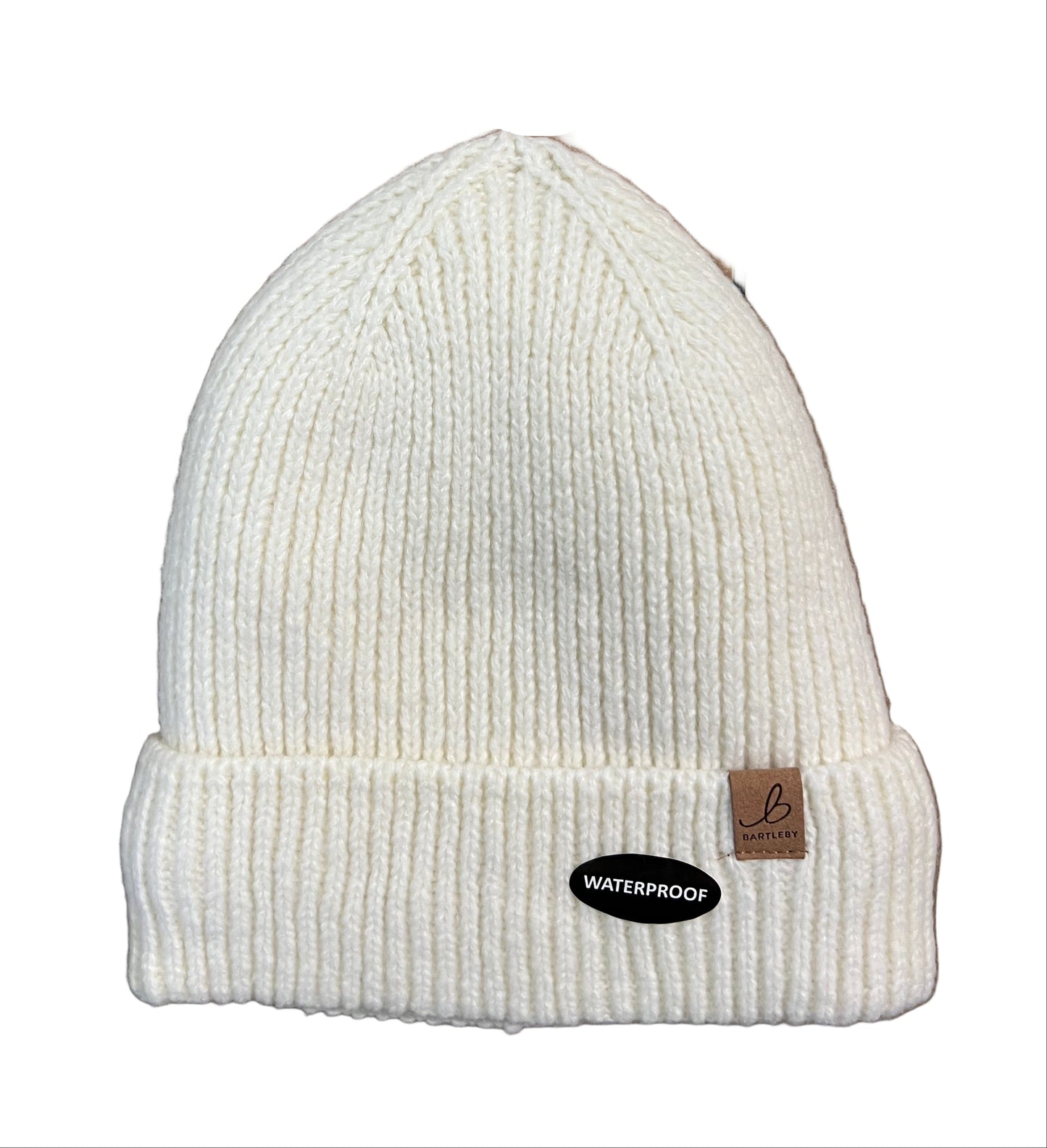 Bartleby Plain Waterproof Thermal Sherpa Lined Hat – Blue, Salmon, White (One Size)