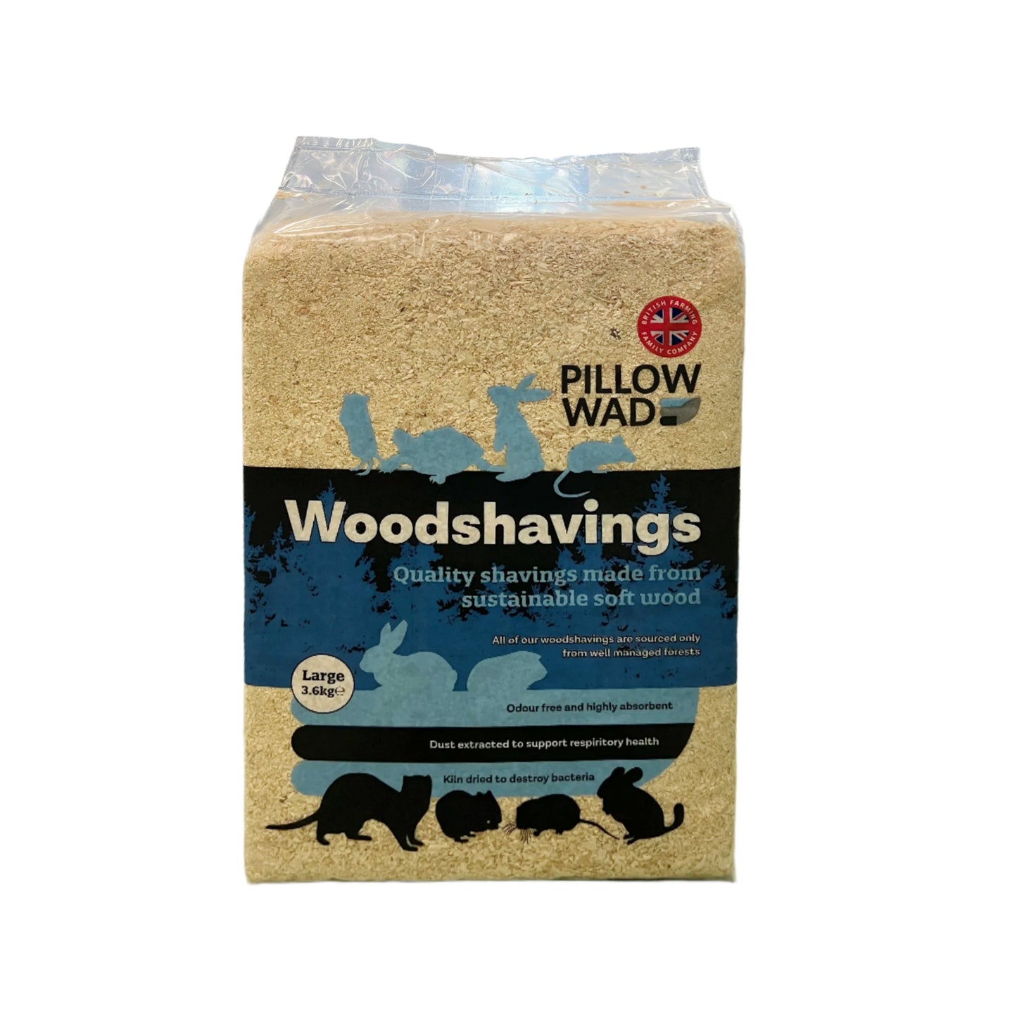 Pillow Wad Woodshavings Large 3.6kg