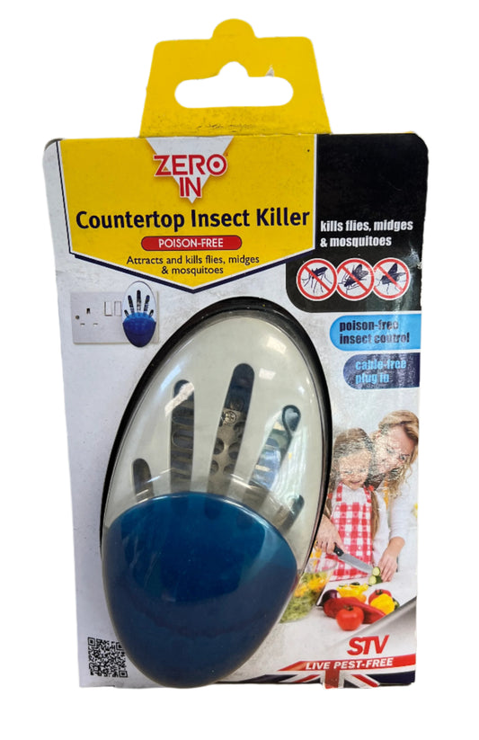 Zero In Counter Top Plug In Insect Killer Poison Free